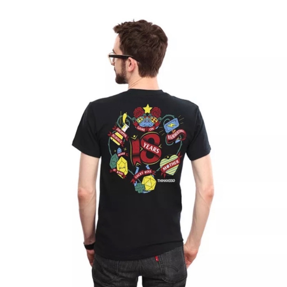 Thinkgeek Timmy tattoos graphic t-shirt Size XL